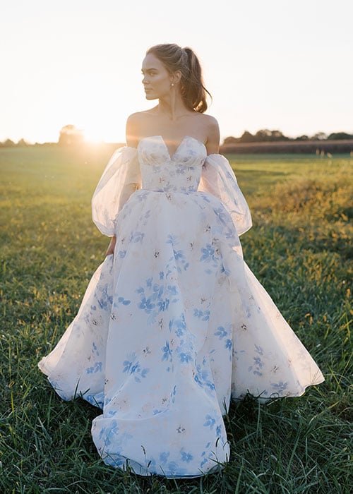 Blue willow bride by anne outlet barge